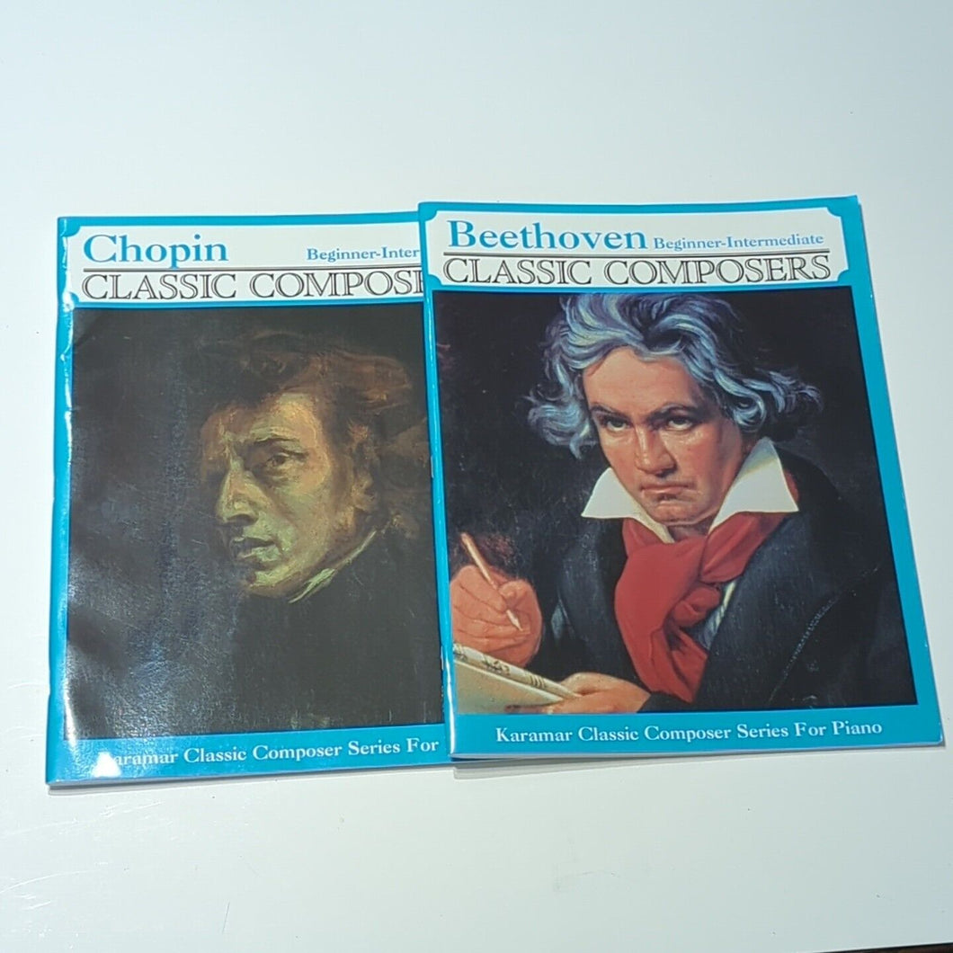 Beethoven Chopin Karamar Classic Composers Series For Piano Sheet Music Beginner