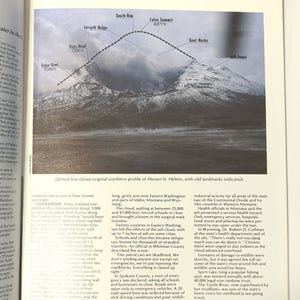 Mt Mount St Saint Helens Holocaust A Diary Of Destruction Vintage Photos Book