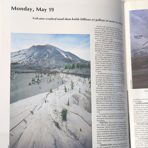 Mt Mount St Saint Helens Holocaust A Diary Of Destruction Vintage Photos Book