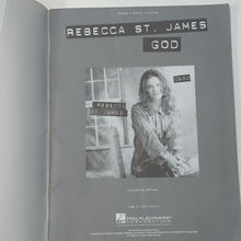 Load image into Gallery viewer, Rebecca St. James God Christian Sheet Music Songbook Song Book Piano Guitar
