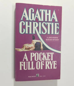 A Pocketful Of Rye Agatha Christie Miss Marple Vintage Pocket Mystery Paperback