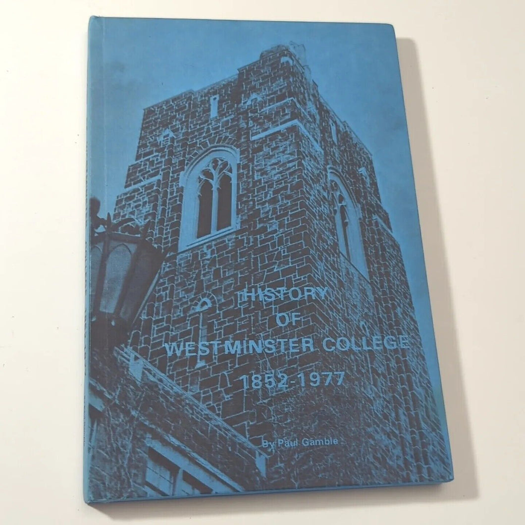 Local History Of West Minster College PA Pennsylvania 1852-1977 Old Photos Book