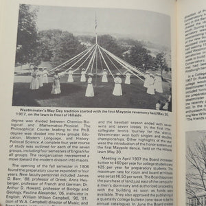Local History Of West Minster College PA Pennsylvania 1852-1977 Old Photos Book