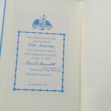 Load image into Gallery viewer, Local History Of West Minster College PA Pennsylvania 1852-1977 Old Photos Book
