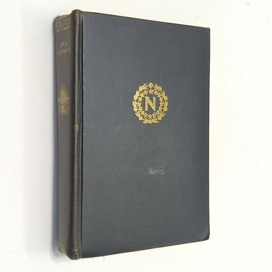 Napoleon Bonaparte Biography By Emil Ludwig Vintage Hardcover 1926 Illustrated