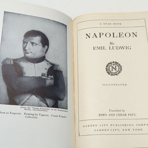Napoleon Bonaparte Biography By Emil Ludwig Vintage Hardcover 1926 Illustrated