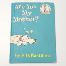Load image into Gallery viewer, Are You My Mother by PD P. D. Eastman Dr. Seuss 1960 Vintage Beginner Kids Books
