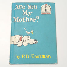 Load image into Gallery viewer, Are You My Mother by PD P. D. Eastman Dr. Seuss 1960 Vintage Beginner Kids Books
