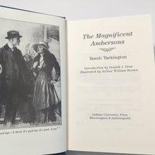 Load image into Gallery viewer, The Magnificent Ambersons By Booth Tarkington Library Of Indiana Classics Novel
