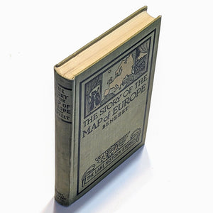 The Story Of The Map Of Europe Benezet Old Antique Illustrated Vintage Map Book