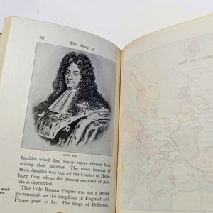 The Story Of The Map Of Europe Benezet Old Antique Illustrated Vintage Map Book