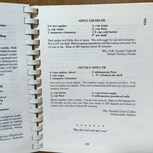 A Taste Of America Vintage Cookbook Cookies Pies Desserts Baking Recipes c. 1960