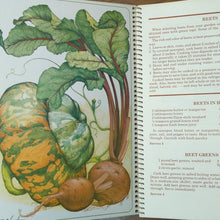 Load image into Gallery viewer, Miriam B. Loo&#39;s Fresh From the Garden Vintage Spiral Cookbook Recipes 1980 Used
