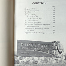 Load image into Gallery viewer, Pipestone National Monument Minnesota State American Indian History Murray Book
