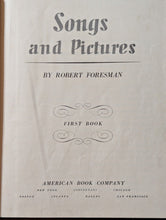 Load image into Gallery viewer, Songs And Pictures First 1st Book by Robert Foresman 1937 Vintage Kids Music Bk

