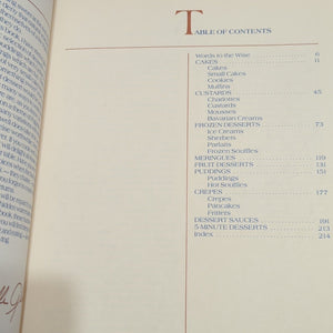 The Fine Art Of Delectable Desserts Volume 1 By Camille Green Rare Cookbook 1982