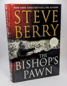 The Bishop's Pawn by Steve Berry SIGNED 1st First Edition Hardcover Novel Book