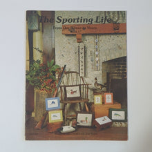 Load image into Gallery viewer, Vintage Cross Stitch Pattern Book The Sporting Life Outdoors Ducks Birds Fish
