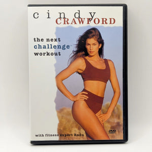 Cindy Crawford The Next Challenge Workout Work Out Exercise Video Good Times DVD