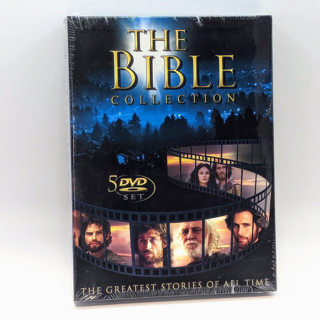 The Bible Collection Greatest Stories Of All Time 5 Discs Set DVD NEW SEALED