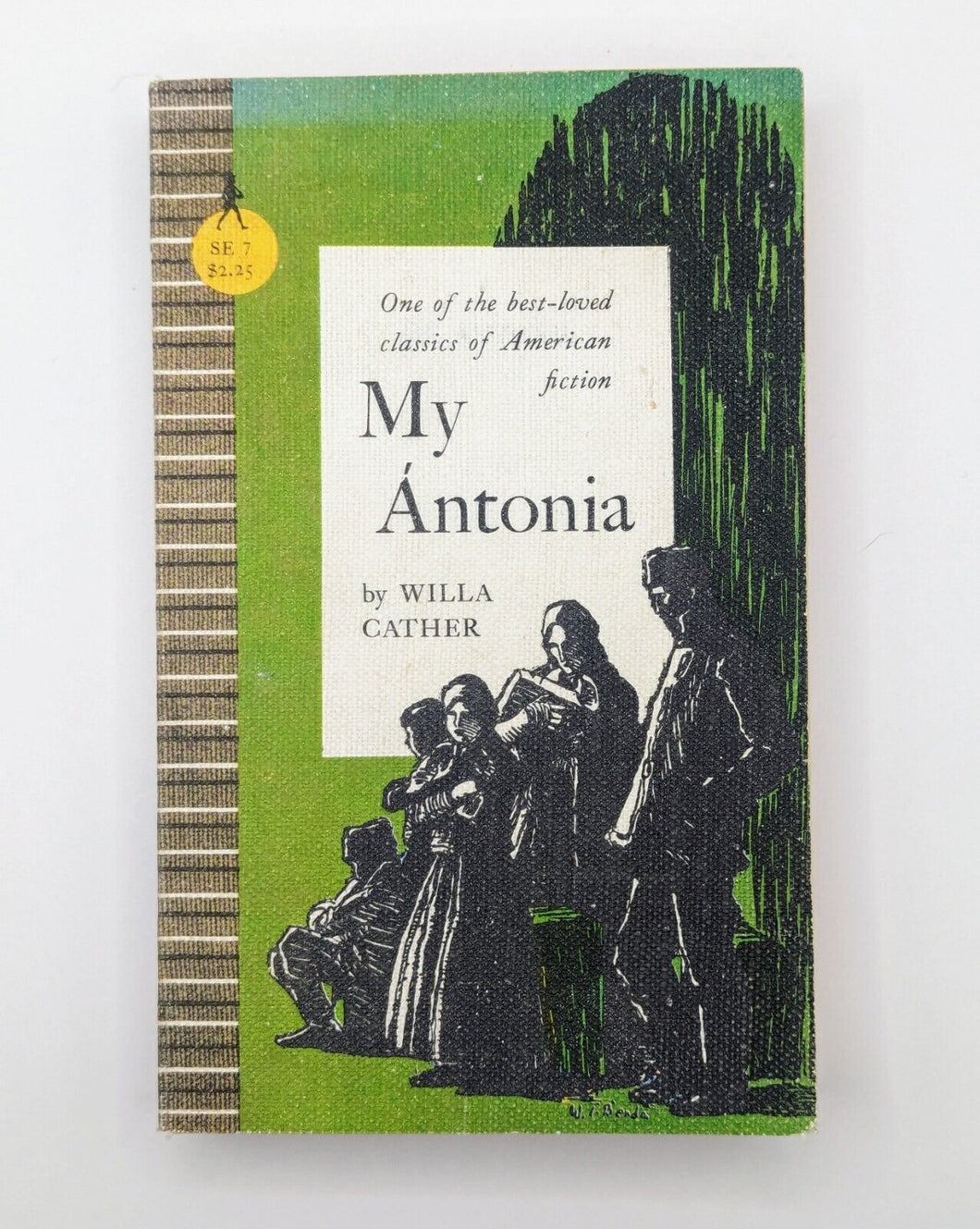 My Antonia By Willa Cather Vintage 1950s Paperback Rare Sentry Edition SE 7 PB