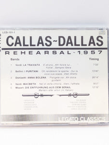 Maria Callas Music CD Collection Lot Operas Arias Rehearsals 1957 Mad Scenes