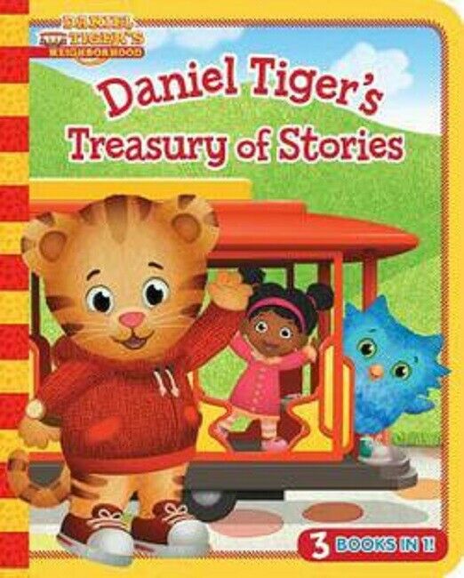 Daniel Tiger's Neighborhood Treasury of Stories Collection Kid Storybook 3 in 1