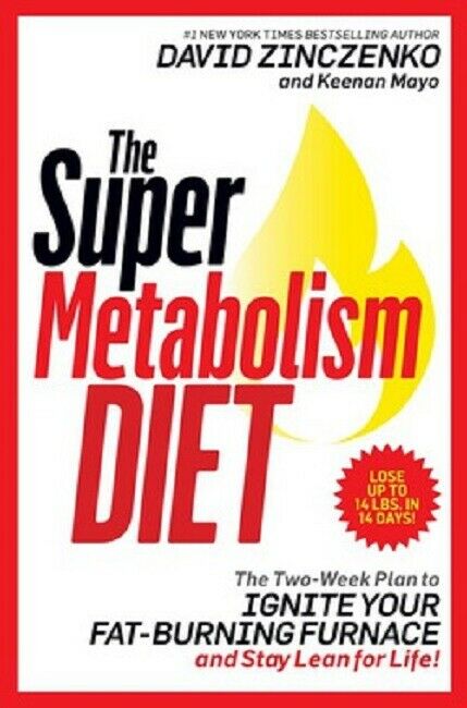 The Super Metabolism Diet Book by David Zinczenko Hardcover Weight Loss Plan
