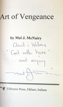Load image into Gallery viewer, The Art of Vengeance by Mel J McNairy Book Paperback) SIGNED First Edition 1st
