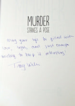 Load image into Gallery viewer, Murder Strikes a Pose Downward Dog Mystery Series Book 1 by Tracy Weber SIGNED
