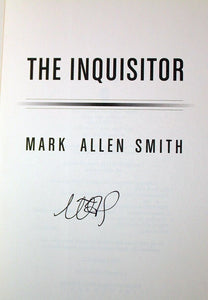 The Inquisitor Novel by Mark Allen Smith SIGNED First Edition 1st Print Hardback
