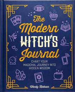 The Modern Witch's Witches Journal by Wendy Hobson Positive Magick Magic Book