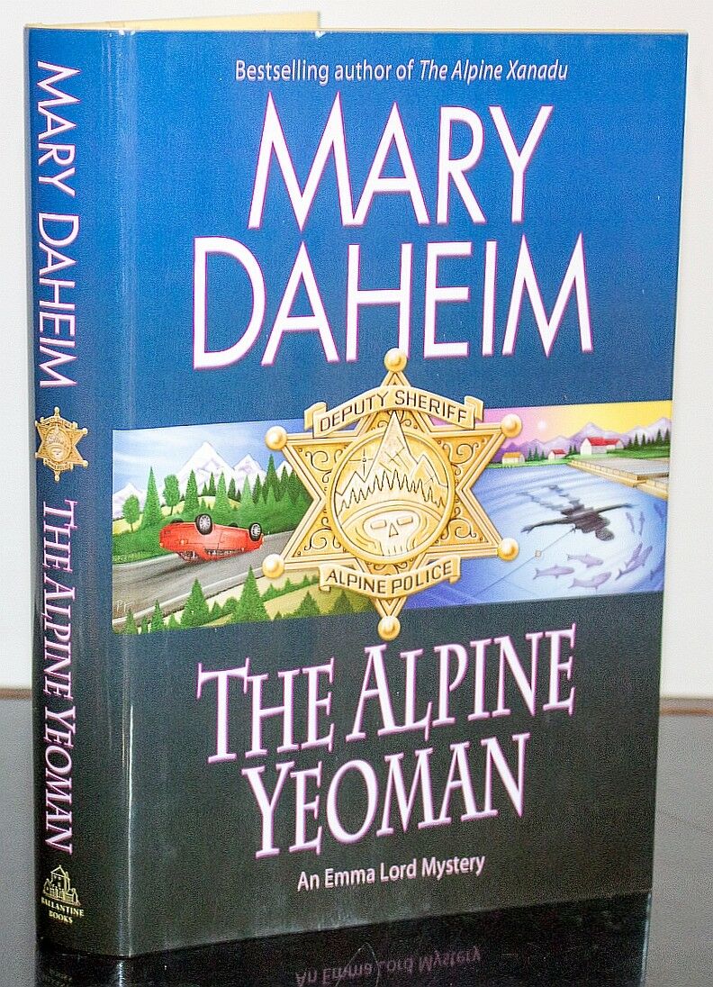 The Alpine Yeoman Emma Lord Mystery Series Book 25 by Mary Daheim 1st Edition HC
