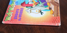 Load image into Gallery viewer, Woody Woodpecker Shoots the Works 1955 Whitman Tell-a-Tale Vintage Book Lantz
