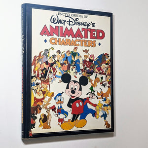 Encyclopedia Of Walt Disneys Animated Characters First Edition Vintage Art  Book