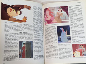 Encyclopedia Of Walt Disneys Animated Characters First Edition Vintage Art  Book