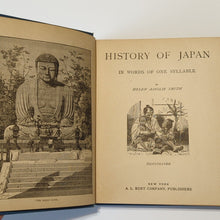 Load image into Gallery viewer, Asian History Of Japan Antique Cloth Victorian Decorative Book Illustrated Decor
