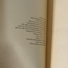 Load image into Gallery viewer, Rosemary&#39;s Baby By Ira Levin Dell 1st Edition Vintage Horror Paperback From Hell
