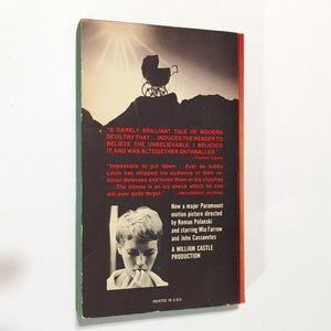 Rosemary's Baby By Ira Levin Dell 1st Edition Vintage Horror Paperback From Hell