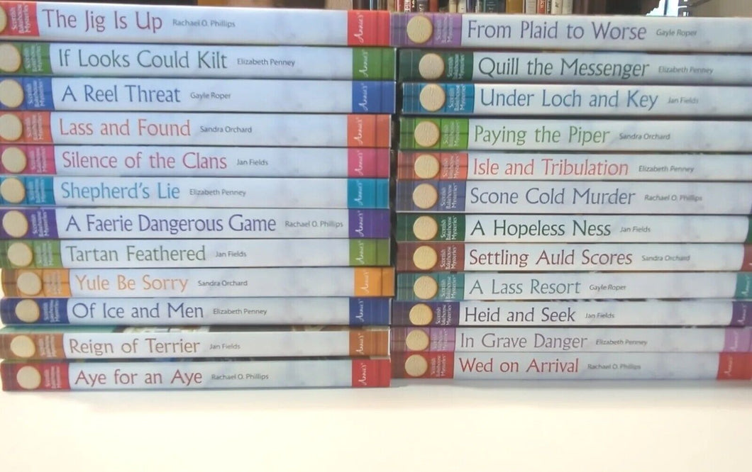 Annie's The Scottish Bakehouse Mysteries Complete Series Set Book 1-24 Lot Novel