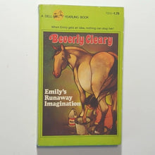Load image into Gallery viewer, Emily&#39;s Runaway Imagination By Beverly Cleary Childrens Vintage Paperback 1980
