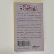 Load image into Gallery viewer, To Kill A Mockingbird By Harper Lee Vintage Paperback Book Warner Brothers 1982
