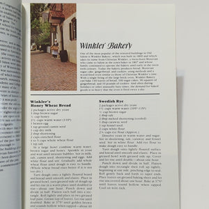 Cooking In Old Salem North Carolina Vintage Colonial Williamsburg Cookbook Book