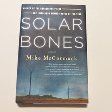 Load image into Gallery viewer, Solar Bones by Mike McCormack (2017, Hardcover)
