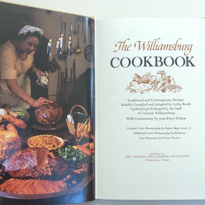 The Williamsburg Colonial Vintage Cookbook Traditional and Contemporary Recipes