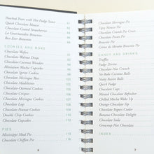Load image into Gallery viewer, The Little Black Book Of Chocolate Recipes Desserts Candy Cakes Pies Cookbook
