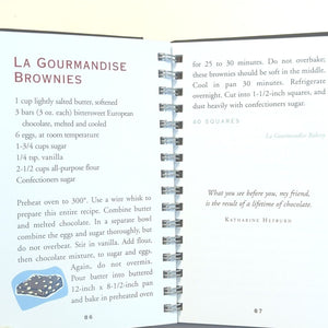 The Little Black Book Of Chocolate Recipes Desserts Candy Cakes Pies Cookbook