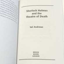 Load image into Gallery viewer, Sherlock Holmes And The Theater Of Death Val Andrews Fanfiction Fan Fiction Book
