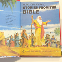 Load image into Gallery viewer, Now You Can Read Vintage Bible Stories For Children Kids Large Type Illustrated
