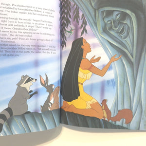 Disney Pocahontas Hardcover Book Mouse Works Storybook Vintage 1995 1st Edition